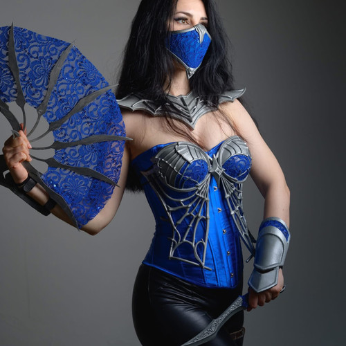 Costume cosplay kitana con - costume,