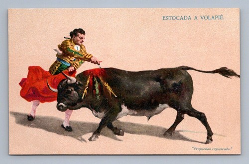Cartolina epoca torero - cartolina,
