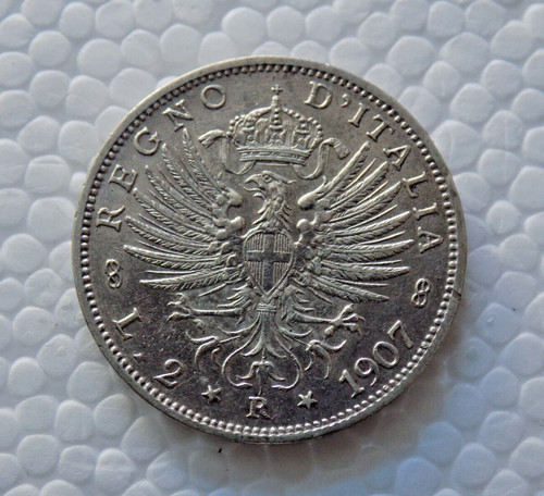 Lire 1907 aquila sabauda - 1907,