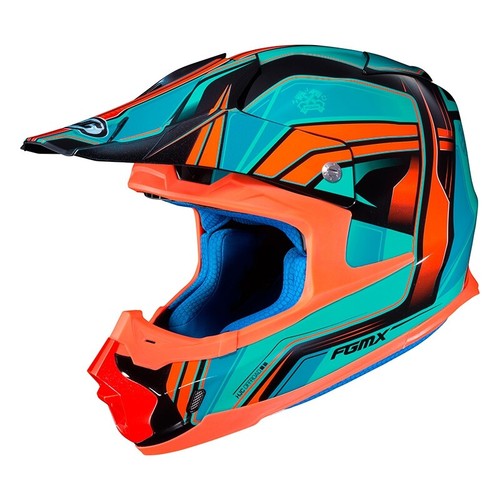 Casco fibra motocross enduro