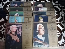 Gli dei della musica - Maria Callas  - 10 vinili 33 giri come da foto