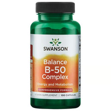 Balance Vitamin B-50-Komplex 100 capsule Swanson Health Products