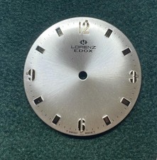 QUADRANTE LORENZ EDOX  T SWISS MADE T ARGENTO 28 MM