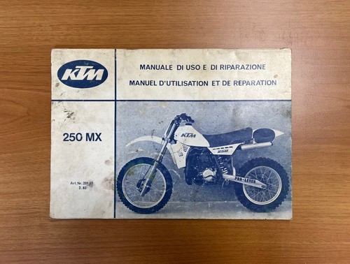 Manuale officina ktm - 250, mx
