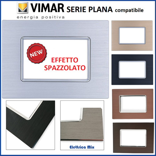 Vimar plana compatibile - vimar, placca