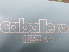 3 PEZZI LOGO FANTIC CABALLERO