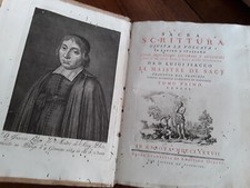 BIBBIA DA D. LUIGI ISACCO, LE MAISTRE DE SACY- 1787/1792 GENOVA VENTICIQUE TOMI