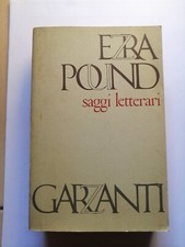 SAGGI  LETTERARI  - EZRA POUND - GARZANTI, 1973