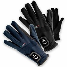 Technical riding gloves - riding, tuscan
