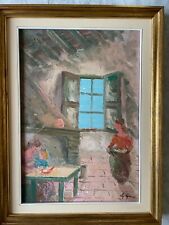 quadro olio su tavola  Guido Guidi