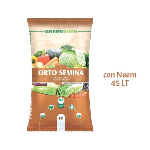 Terriccio orto semina con - e,