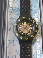 Swatch Scuba 200 "Black Wave"