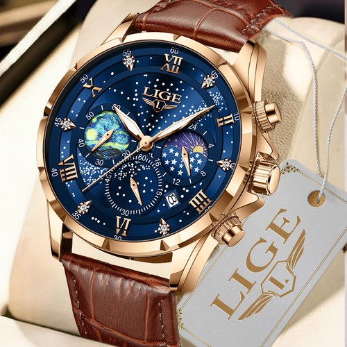 Lige orologio uomo quarzo - lige,