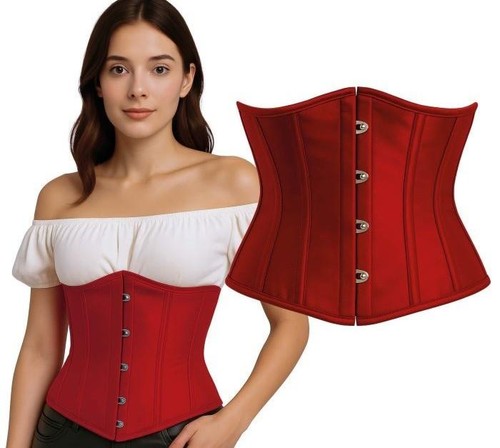 Bustier corsetto rosso - , donna