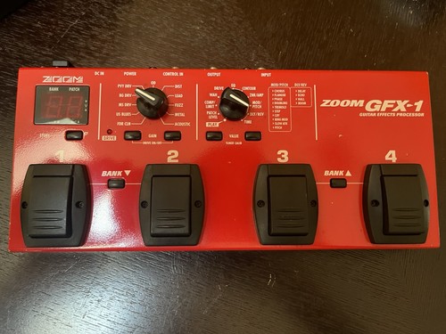 Zoom gfx pedale - zoom, processore