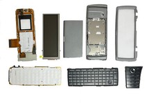 Nokia 9500 genuine spare parts, back cover, keypad, battery cover, lcd....