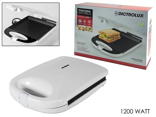 Tostiera elettrica 1200 watt - tostiera,