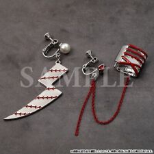 Orecchini Clip On Tokyo Ghoul 10° Anniversario Modello Suzuya Juzo Giappone Nuovi