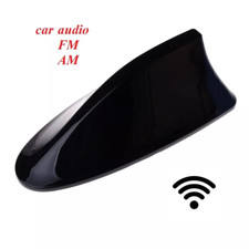 ANTENNA AUTO PINNA SQUALO SEGNALE AUTORADIO FM -nero