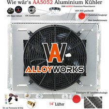 3 file radiatore + ventola +