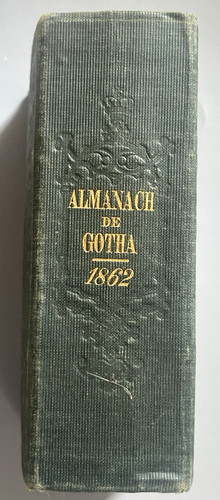 Almanach gotha 1862 - de,