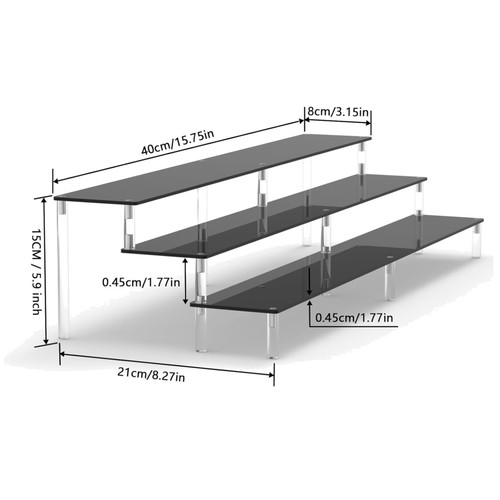 Clear acrylic riser stand - acrylic,