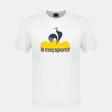T-shirt Le Coq Sportif TENNIS GRAPHIQUE SS 25 N81 | uomo | new optical white |
