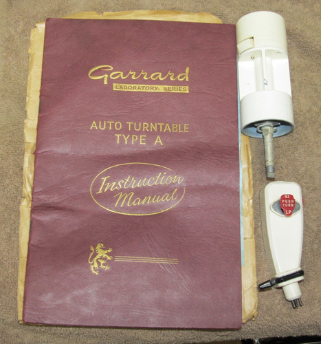 Garrard type turntable - garrard,