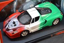 ENZO FERRARI 100% HOT WHEELS 1/18 TRICOLORE FERRARI DIE CAST MODEL VERY RARE