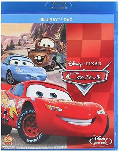 Cars two disc blu ray - cars, blu-ray/dvd