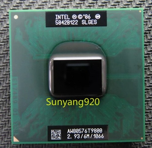 Intel core duo t9800 cpu - 2,