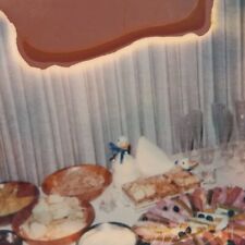 Vintage Polaroid Photo Food