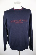 NORTH POLE MAGLIONE COTONE COTTON VINTAGE UOMO Tg.  XL MAN SWEATER CASUAL