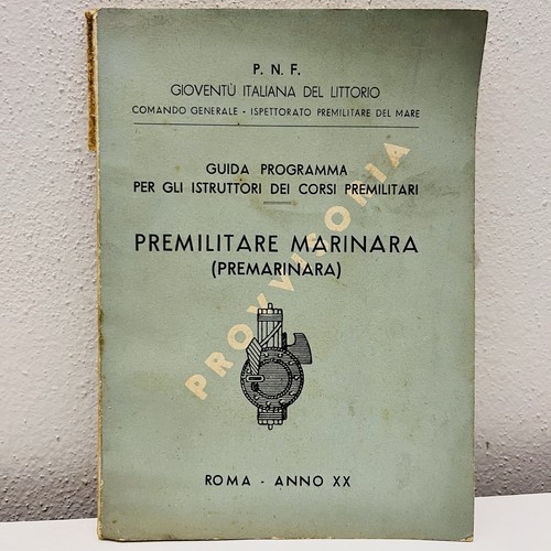 Pnf premilitare marinara guida - pnf,