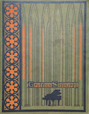 Grotrian Steinweg Piano Catalog / Antique 1923 RARE