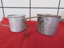 LOTTO VECCHI SCODELLINI GAVETTA REGIO ESERCITO WW1 WW2 US ARMY CANTEEN CUP