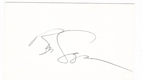 Ben gazzara autograph - ben,