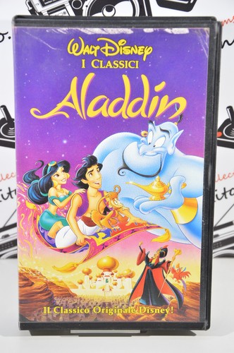 Aladdin vhs cartoni - aladdin,