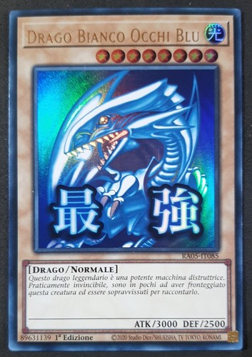 Drago bianco occhi blu - drago,
