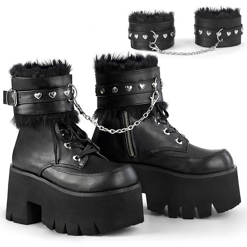 Pleaser demonia chunky - demonia, 3"