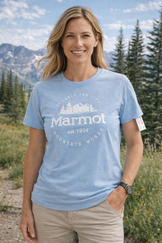 Shirt donna marmot - t-shirt,