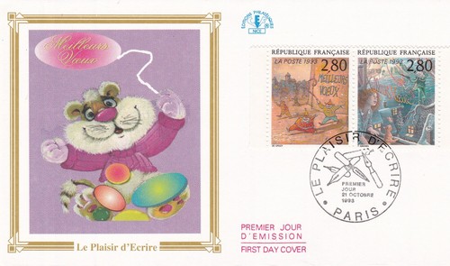 Francia 1993 fdc piacere di - francia,