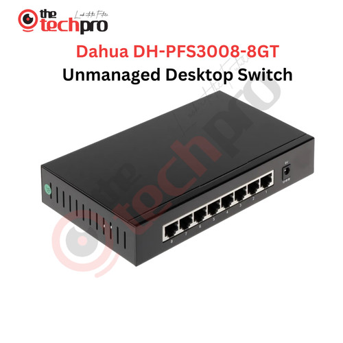 Switch ethernet dahua porte - 8,