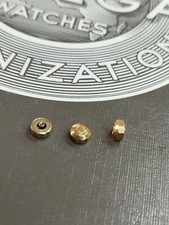 OMEGA CONSTELLATION PIE PAN Corona / Crown  Original PINK ROSE  GENUINE New NOS