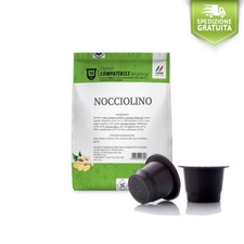 80 Capsule Cialde Compatibili Nespresso NOCCIOLINO NOCCIOLA Toda Gattopardo