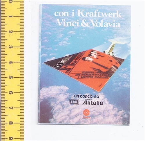 Kraftwerk alitalia 80s italy - alitalia,