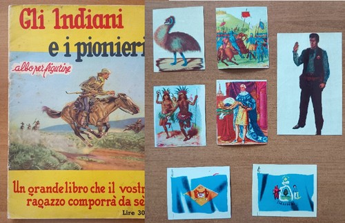 Lotto figurine gli indiani - lotto,
