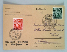 1938 Terzo Reich Cartolina