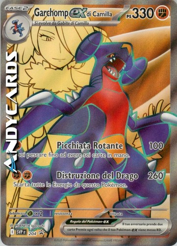 Garchomp camilla 204 - ex, di