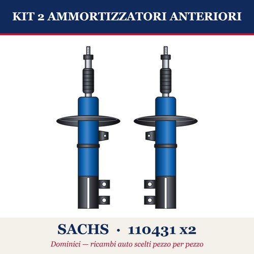 Kit ammortizzatori anteriori - ammortizzatori,